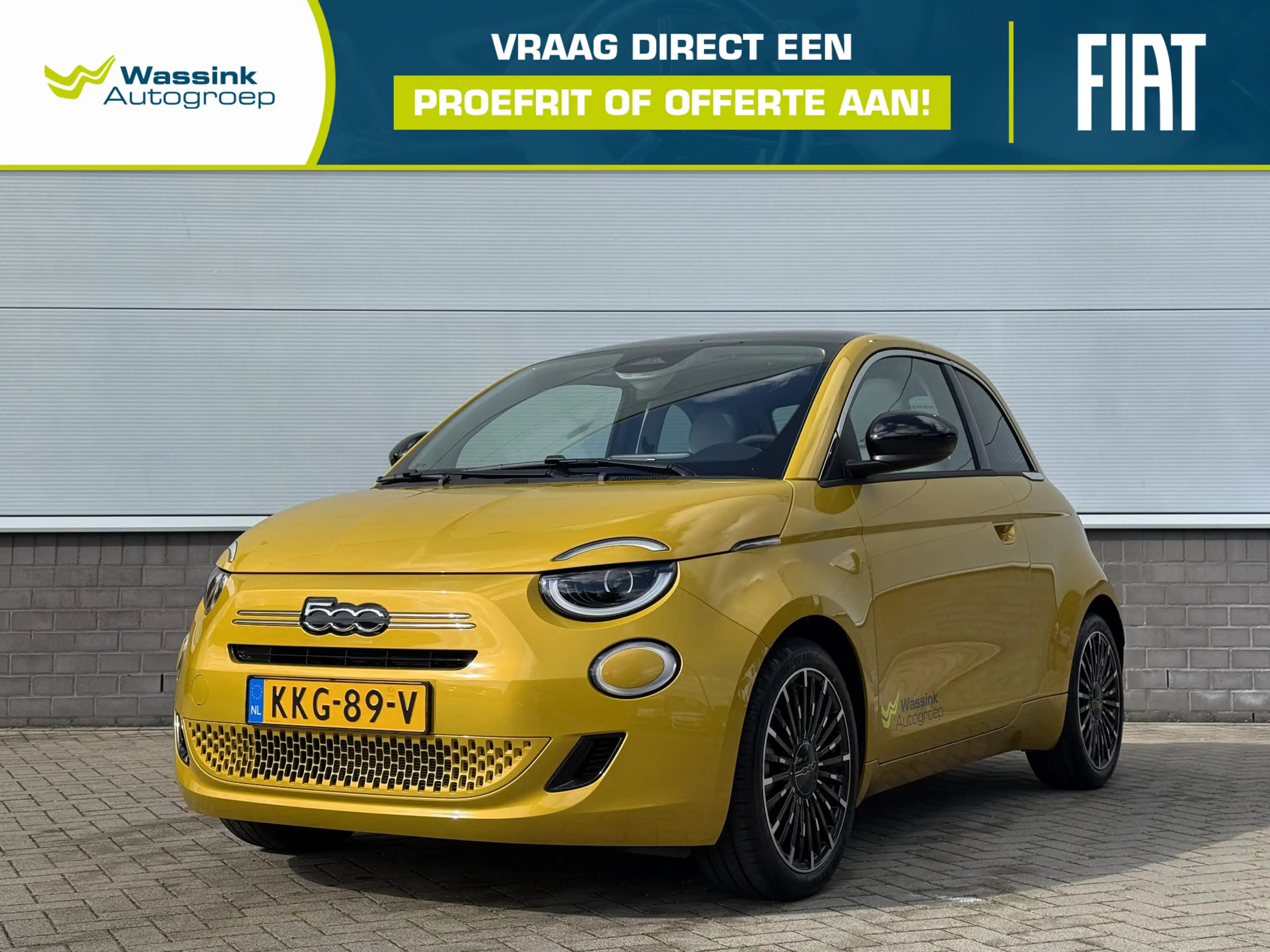 Fiat 500 1.0 Hybrid Torino Launch Edition Panoramadak