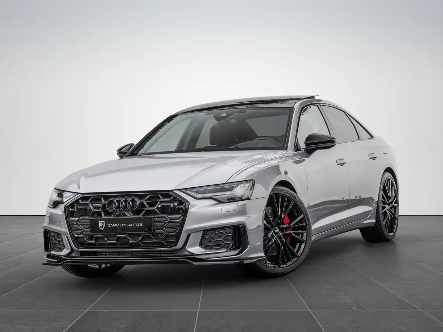 Audi A6 Limousine 55 TFSI-e 367pk Quattro S-line Pano B&O Zilver - 1