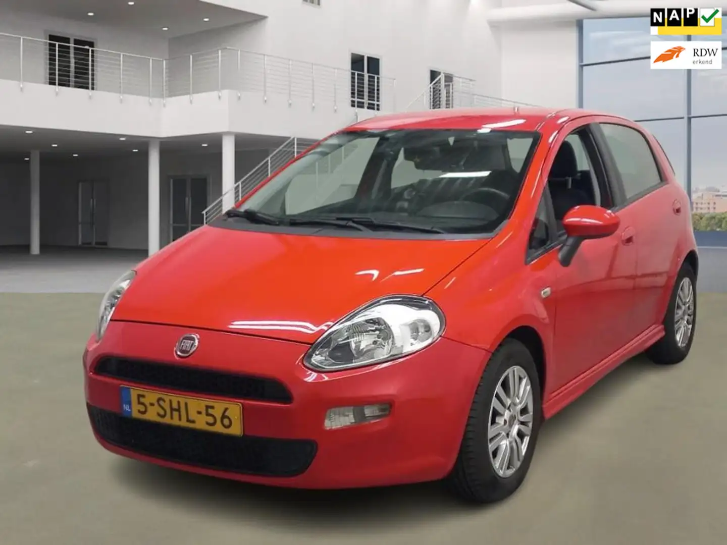 Fiat Punto Evo 1.3 M-Jet Edizione Cool/AIRCO/CRUISE/TREKHAAK/PSEN Roşu - 1