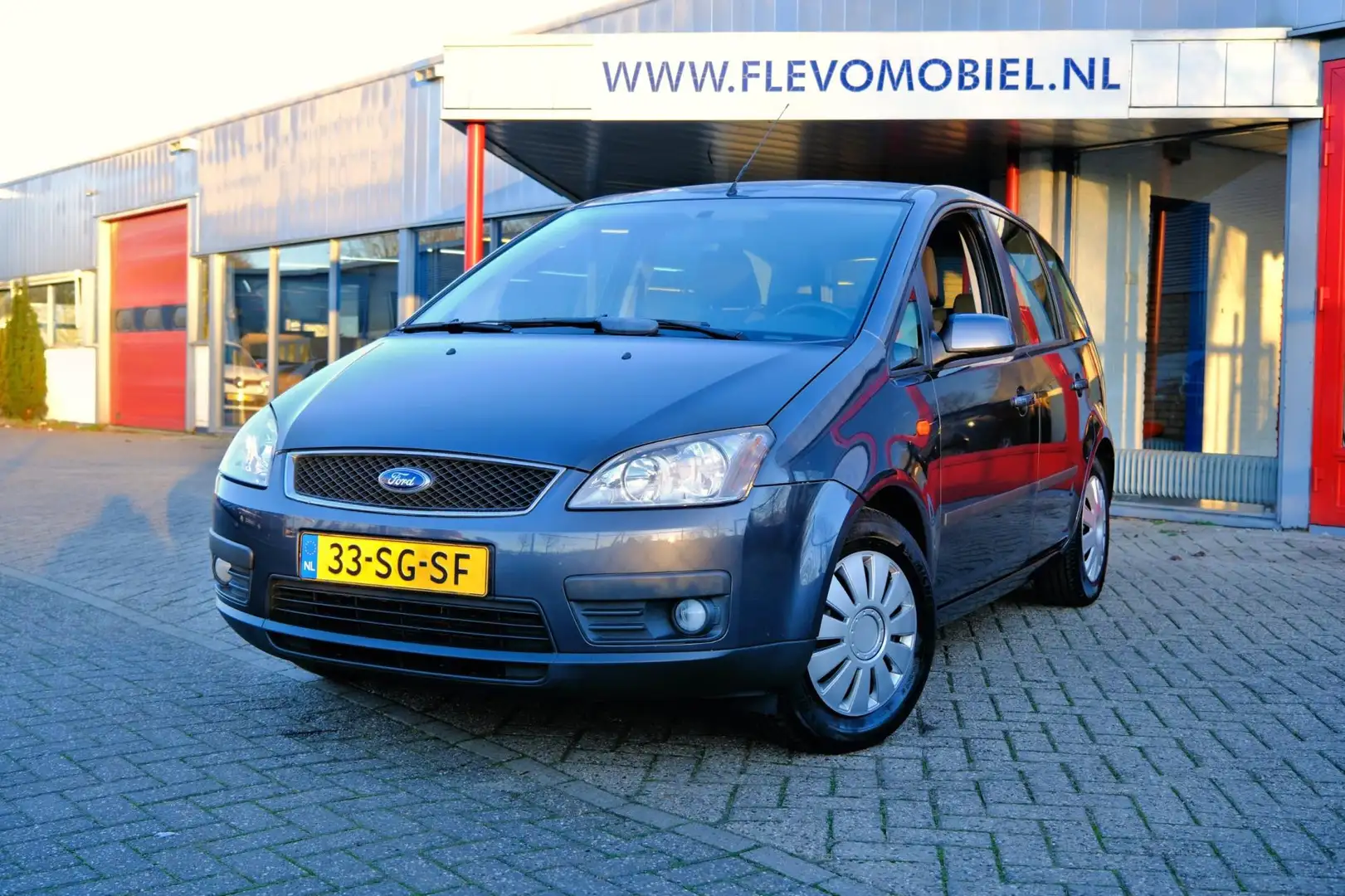 Ford C-Max 1.6-16V Futura *81.475km!* Airco|Cruise Grau - 1