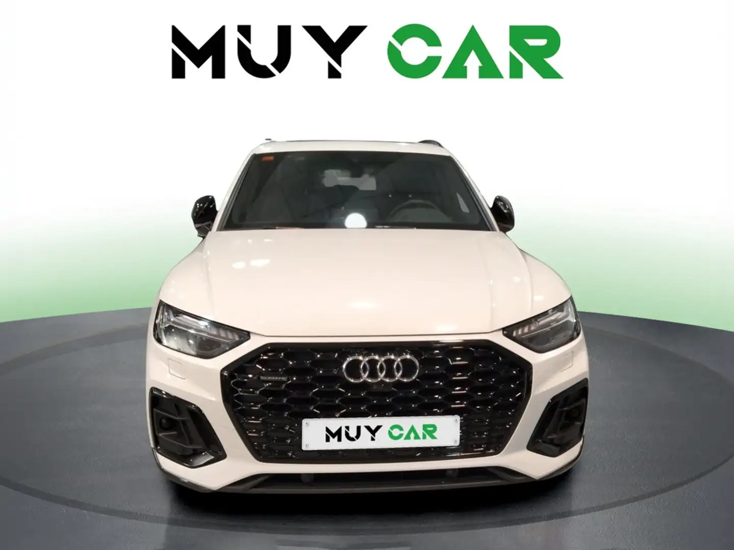 Audi Q5 Sportback 40 TDI quattro-ultra Black line S tronic Blanco - 2