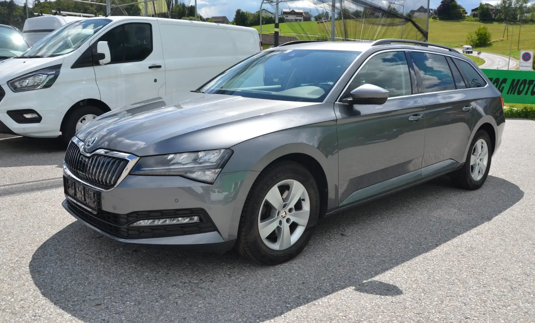 Skoda Superb Superb Kombi 2,0 TDI DSG LED VIRTUAL 1.Besitz Grau - 2