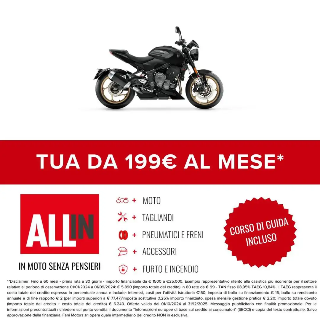 Triumph TRIDENT 800 Nero - 2