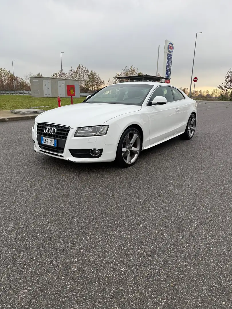 Audi A5 A5 I 2007 Coupe 2.7 V6 tdi Ambition multitronic Bianco - 1