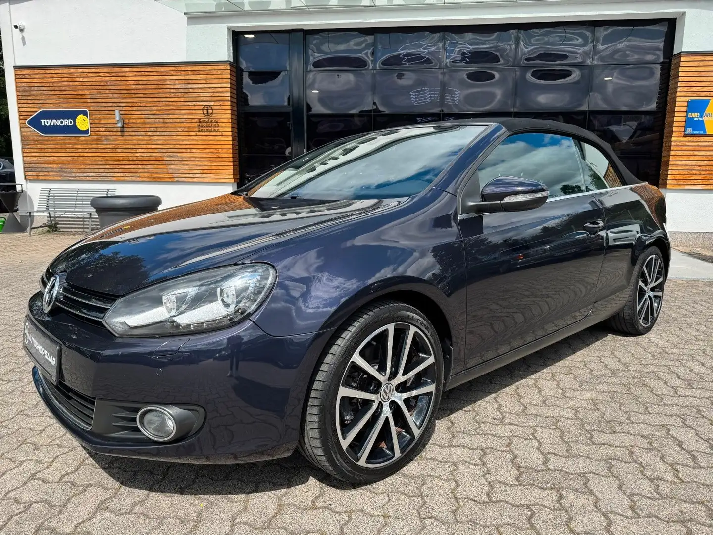 Volkswagen Golf VI Cabriolet/LEDER/ Violet - 2