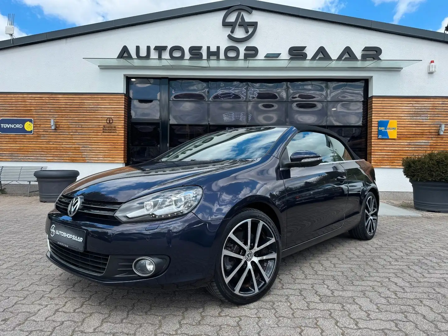 Volkswagen Golf VI Cabriolet/LEDER/ Violet - 1