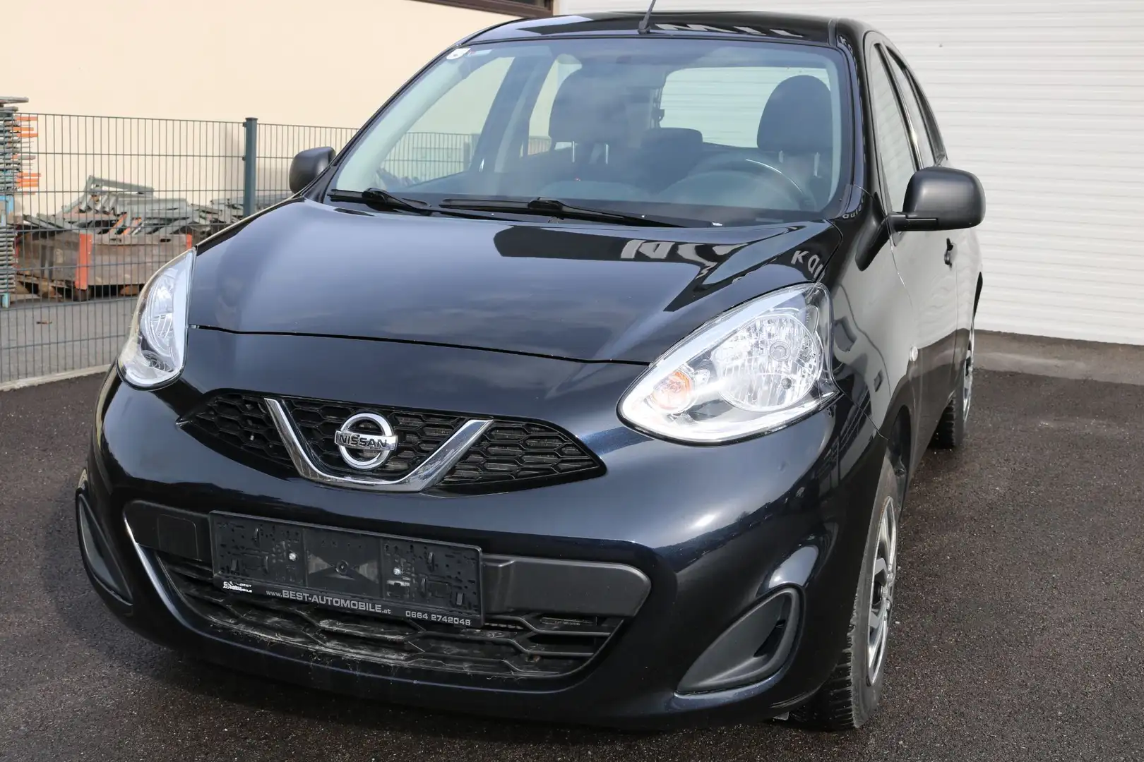 Nissan Micra 1,2 Visia Schwarz - 1