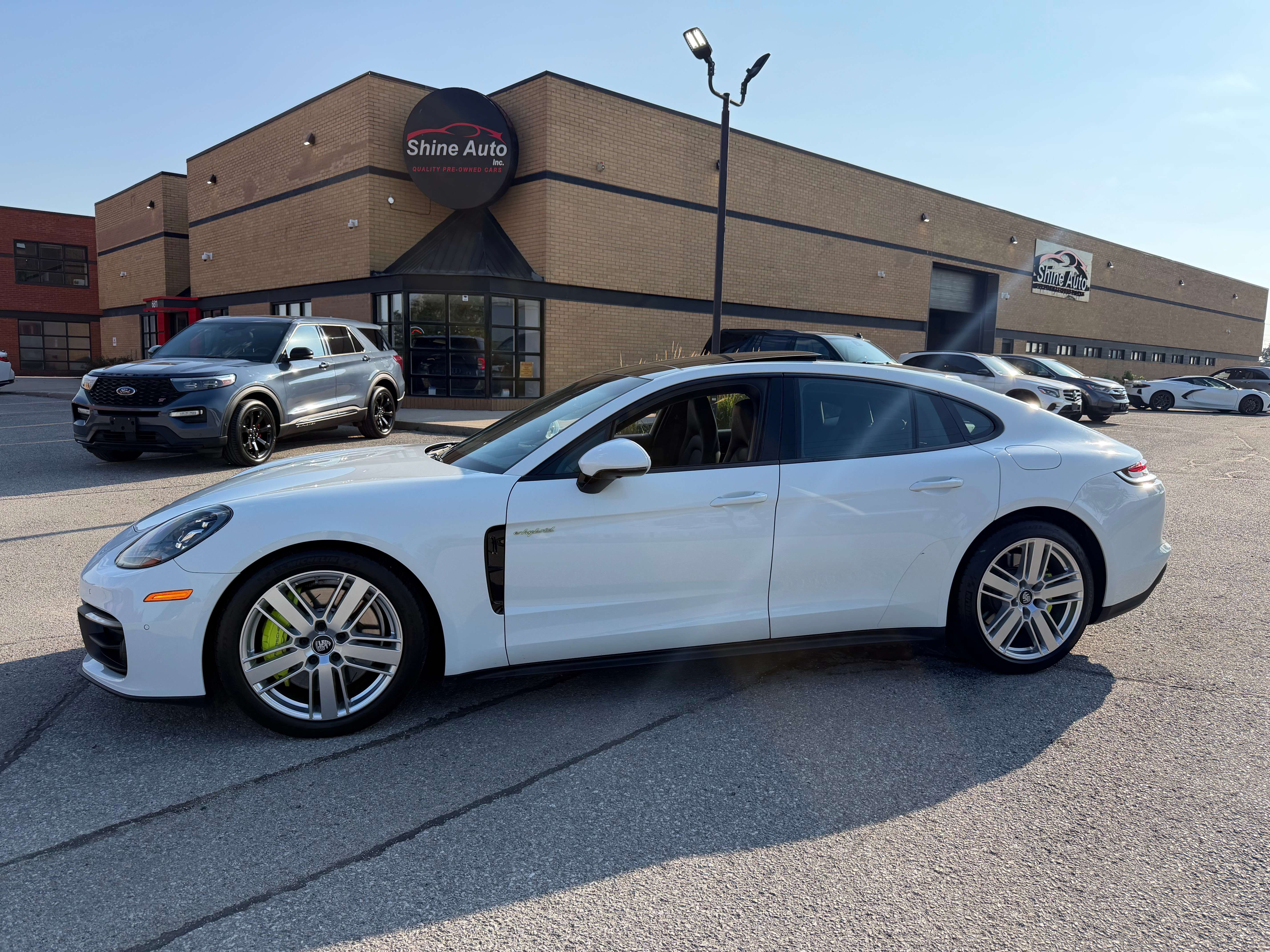 White 2021 Porsche Panamera Sedan All-Wheel Drive 8-Speed Automatic