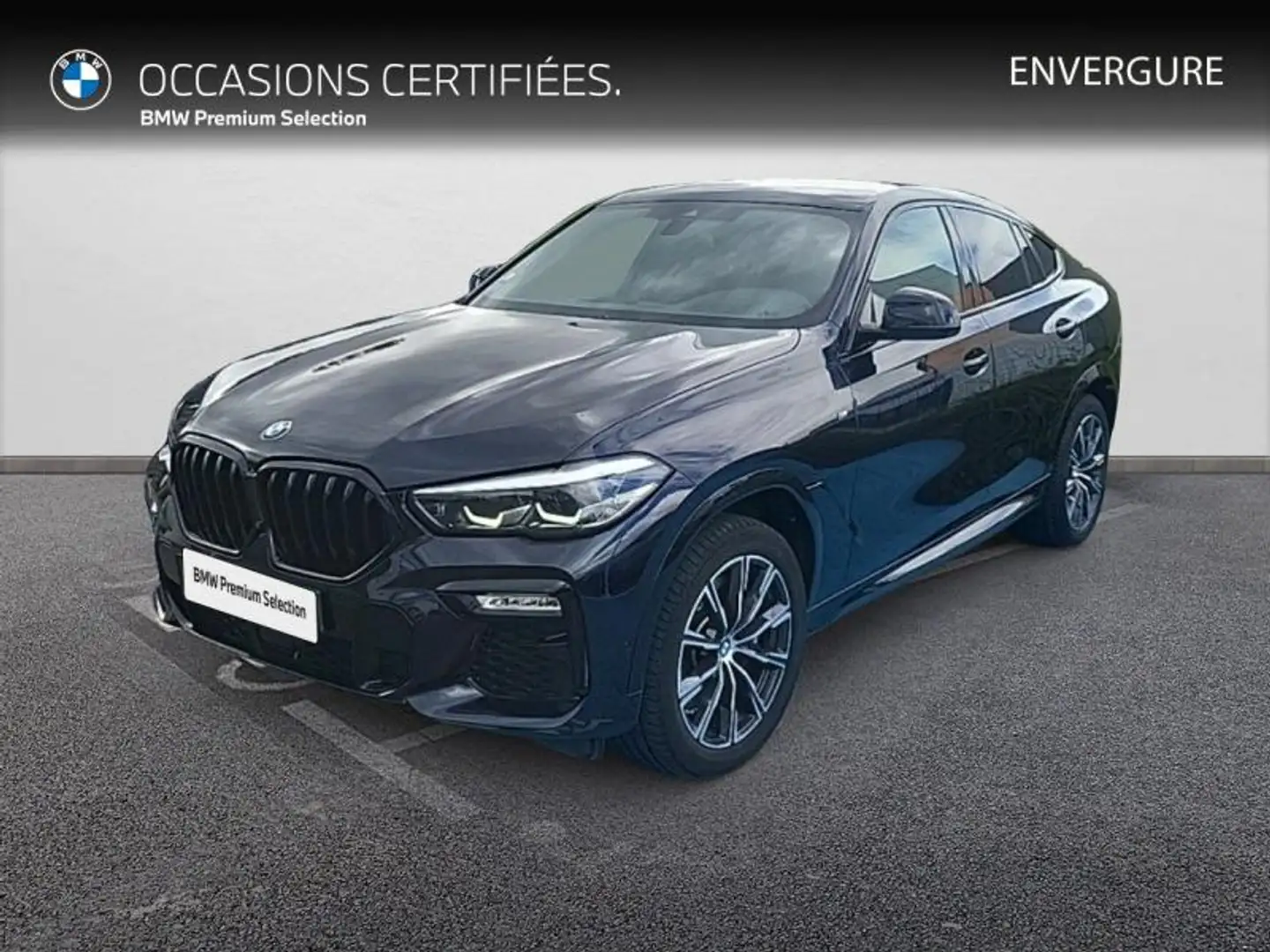 BMW X6 xDrive 40iA 340ch M Sport Schwarz - 1