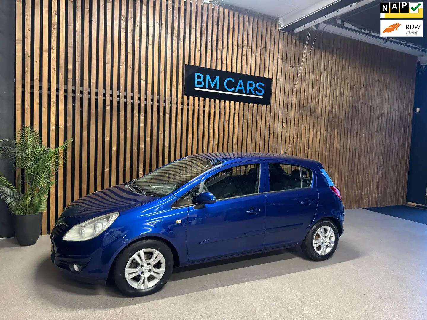 Opel Corsa 1.2-16V Enjoy AUTOMAAT Airco Pdc Blu/Azzurro - 1