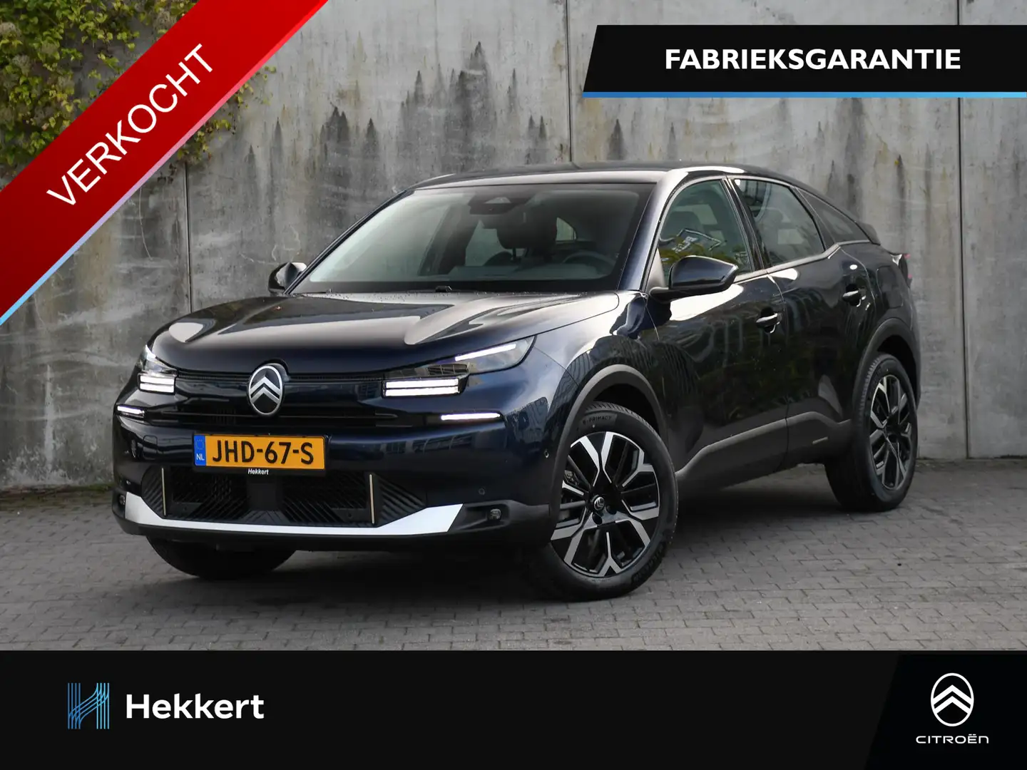 Citroen C4 Plus 1.2 Hybrid 145pk Automaat ADAPT. CRUISE | DOD Blauw - 1