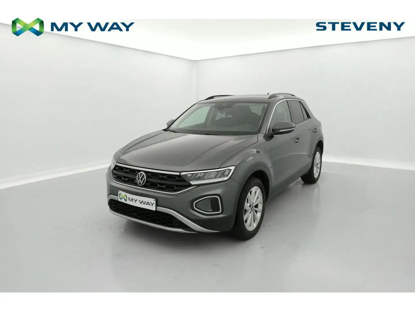 Volkswagen T-Roc T-Roc Life Business 1.0 TSI OPF 81 kW (110 ch) 6 v Gris - 1