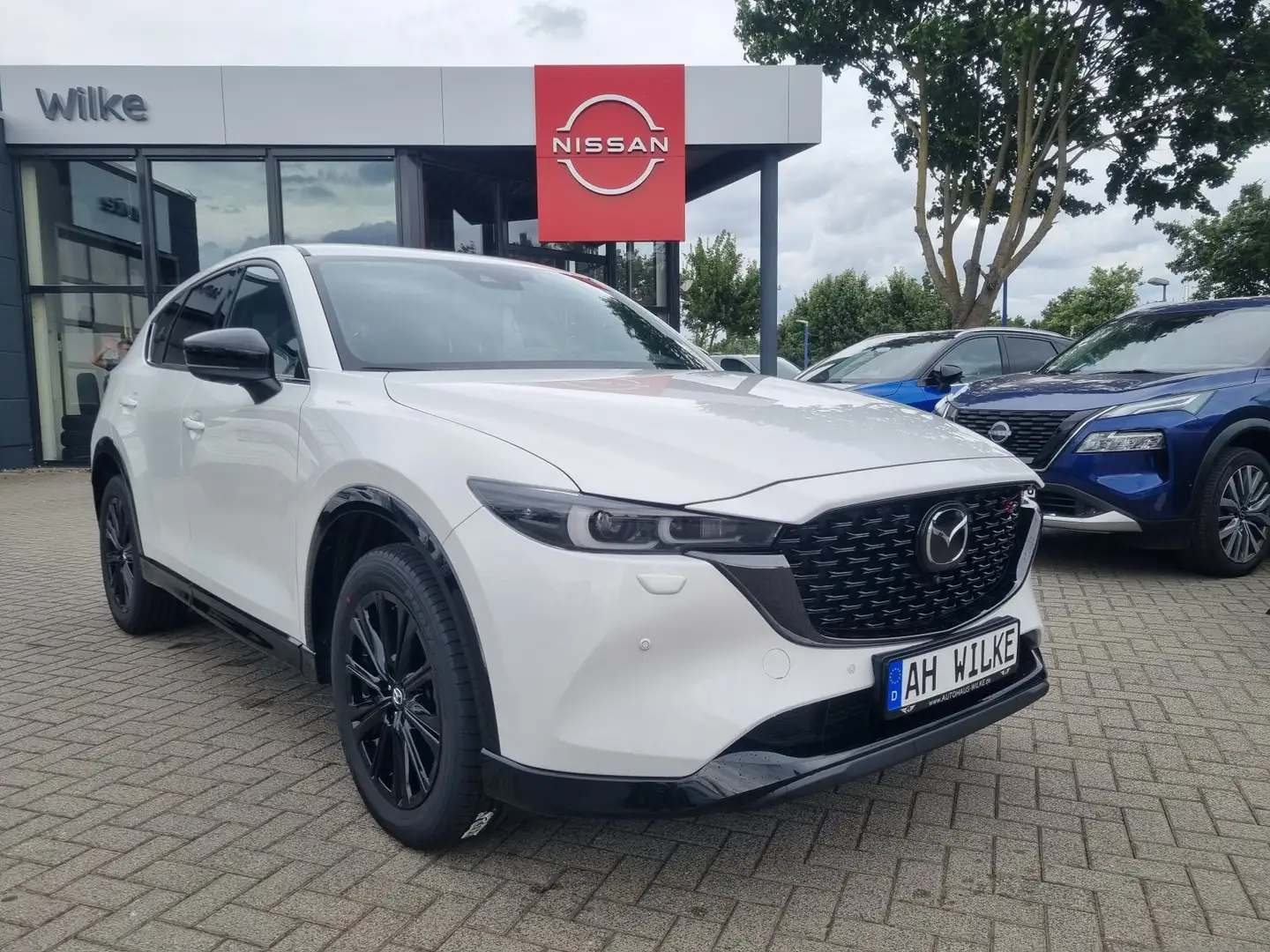 Mazda CX-5 2.2 184 Homura COMH AWD/MATRIX/360°/BOSE Weiß - 2