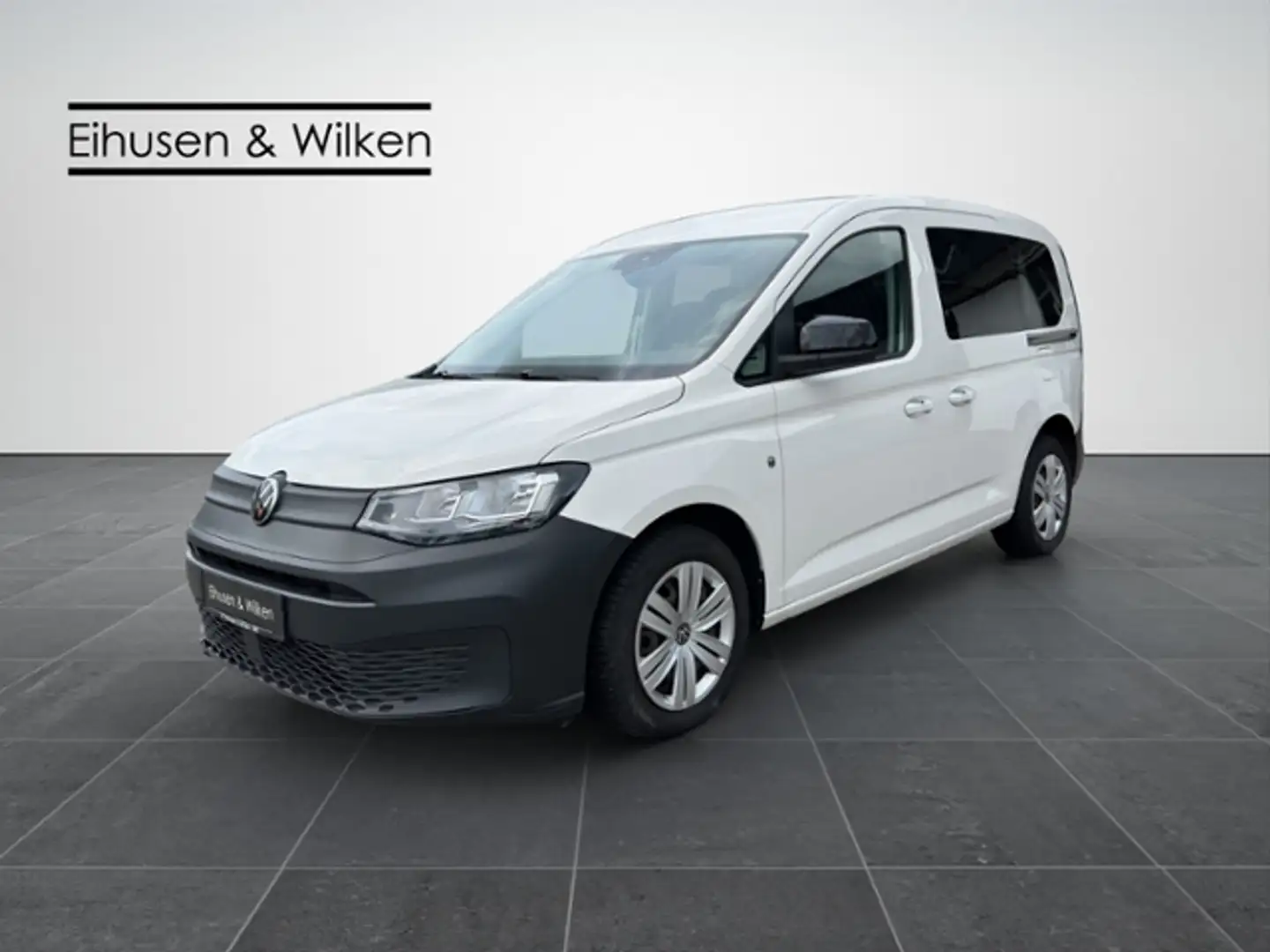 Volkswagen Caddy 2.0+TDI+KLIMA+MFL+MFA+LANE ASSIST+DAB+ Weiß - 2
