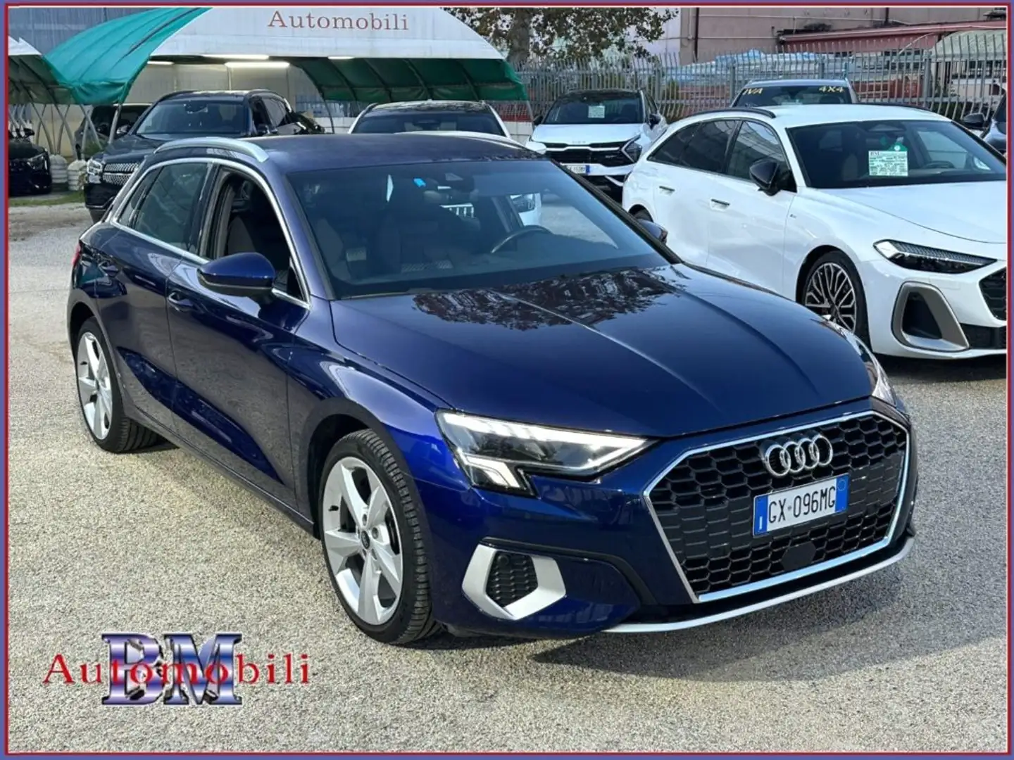 Audi A3 SPB 30TDI STRONIC BUSINESS ADVANCED IVA MATRIX C18 Blu/Azzurro - 1