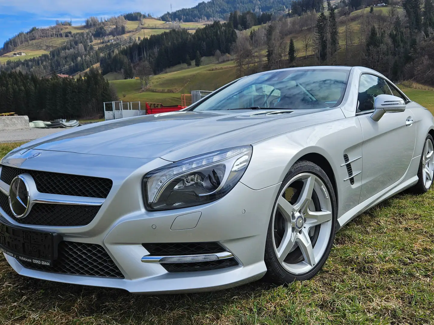 Mercedes-Benz SL 500 Roadster Серый - 1