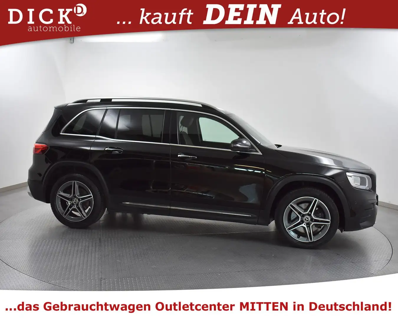 Mercedes-Benz GLB 220 GLB220d 4M AMG Line NAVI+LEDER+SHZ+VIRTU+ACC+19" Noir - 2