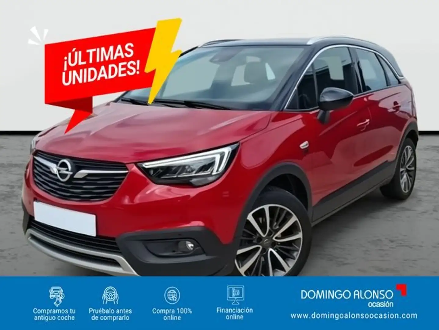 Opel Crossland 1.2 Turbo Rojo - 1