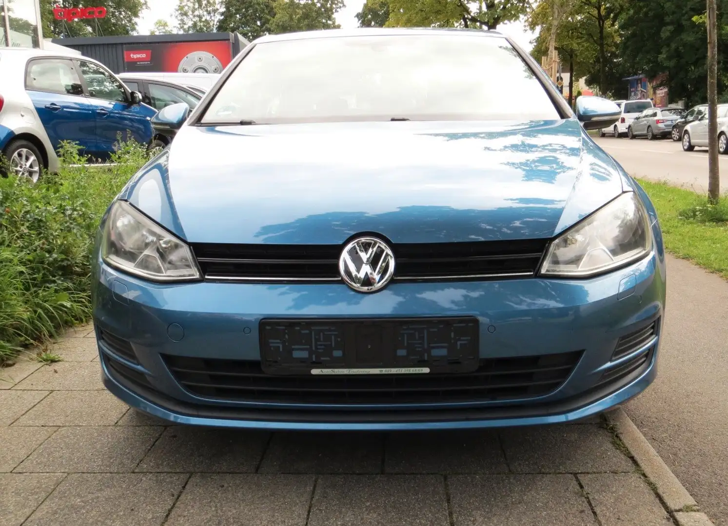 Volkswagen Golf VII Lim. Trendline BMT*PDC*Service neu* Blau - 2