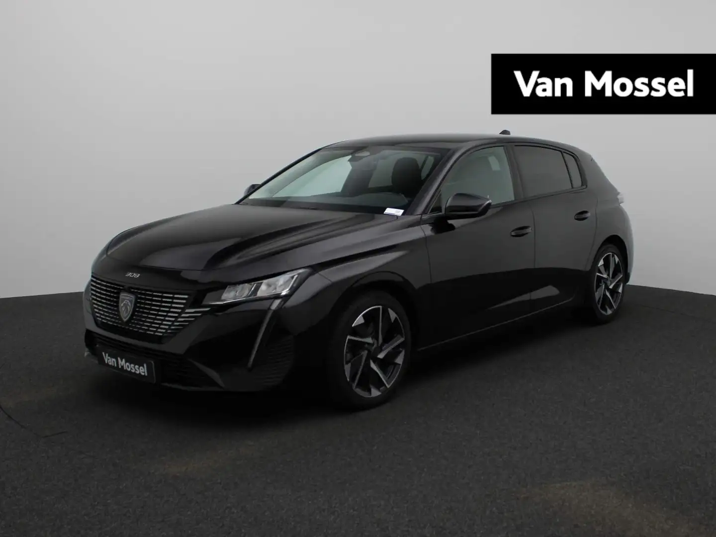 Peugeot 308 1.5 BlueHDi Allure Pack Business AUTOMAAT | Half-L Zwart - 1