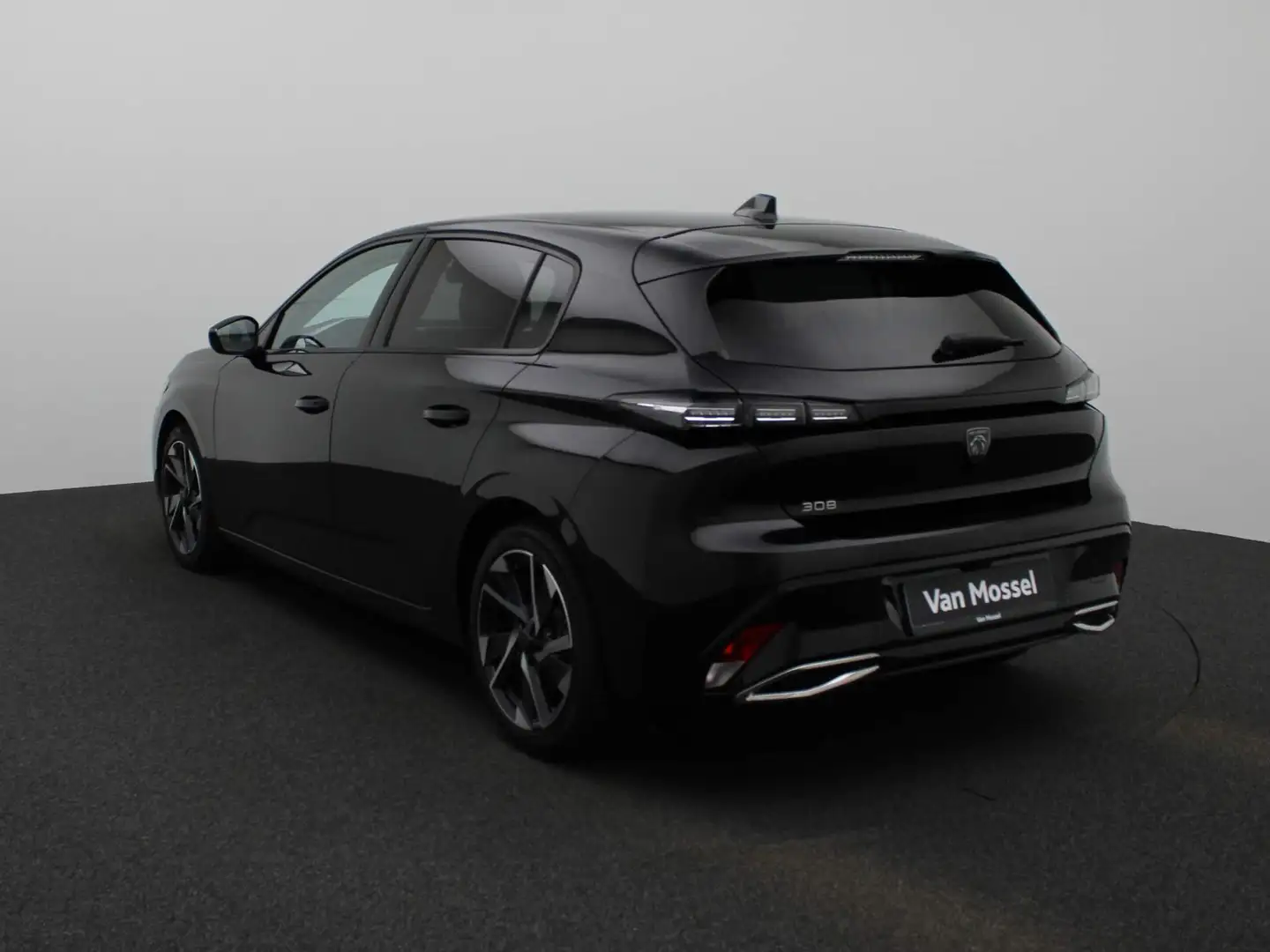 Peugeot 308 1.5 BlueHDi Allure Pack Business AUTOMAAT | Half-L Zwart - 2