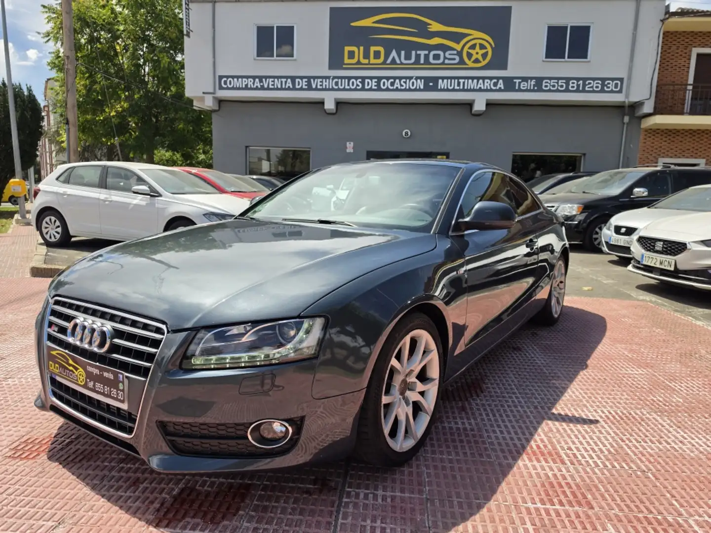 Audi A5 Coupé 2.7TDI Multitronic Azul - 2