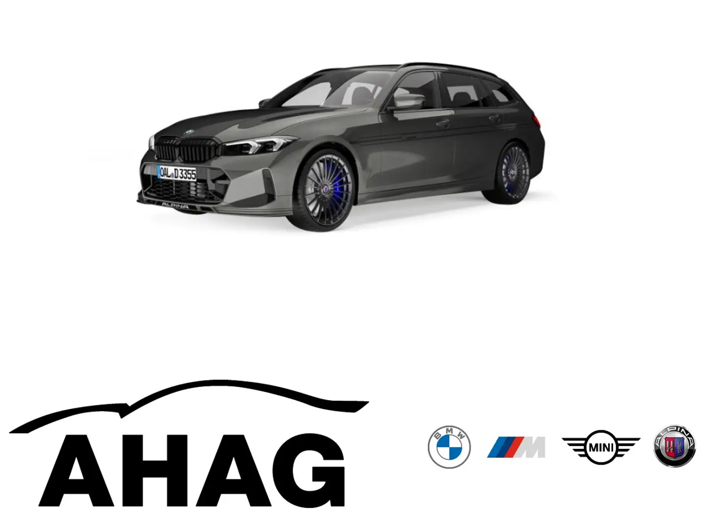Alpina D3 S Touring Allrad | Vollleder | Standheizung Szary - 1