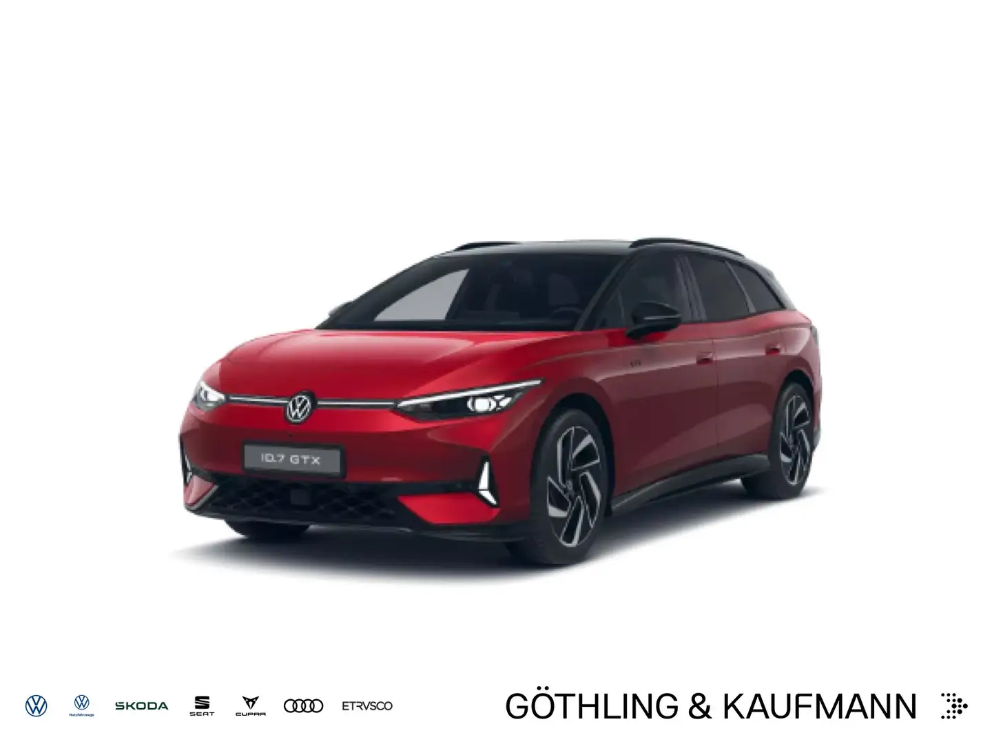 Volkswagen ID.7 Tourer GTX 4M*NAVI*WP*20Zoll*360*AHK*DCC*H& Rood - 1