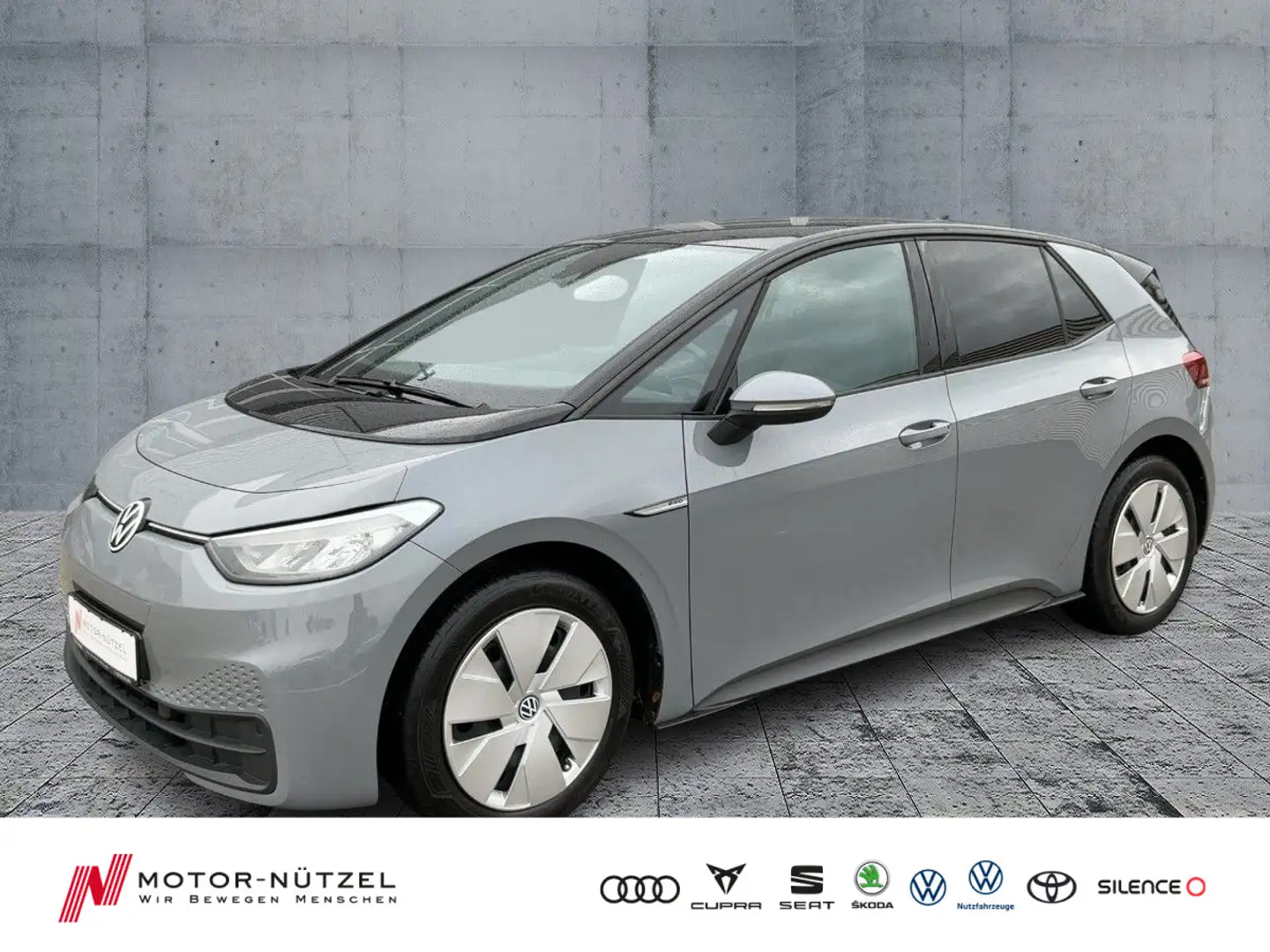 Volkswagen ID.3 150 kW Pro PERFORMANCE LED+NAVI+ACC+SHZ+CCS Grijs - 1