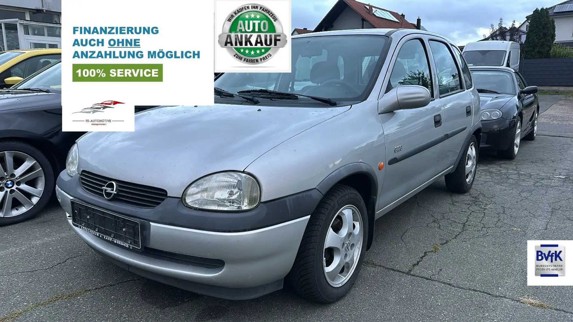 Opel Corsa 1.2 16V Edition*2.Hd*Rentner*Klima*76tkm* Silber - 1