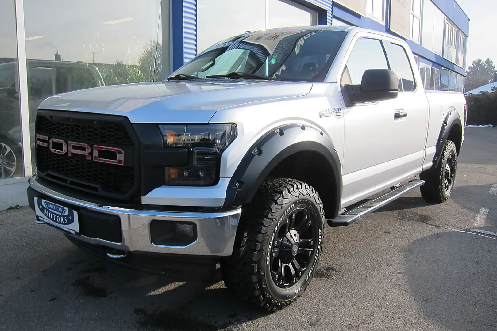 Ford F 150 F-150 XLT Supercab Raptor Style Silber - 1
