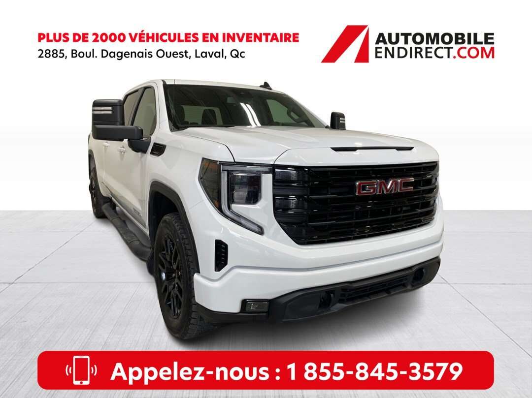 2024 GMC Sierra 1500 Elevation Crew Cab 4x4 2.7T Mags 20 Sièges Chauffa