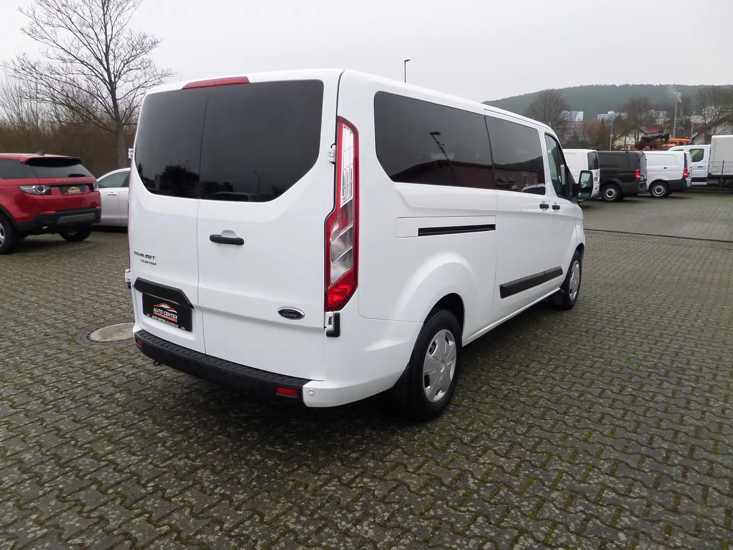 Ford Transit Custom 340 L2+Zahnriemen-NEU+Klima+SHZ+PDC+9-Sitzer Blanc - 2