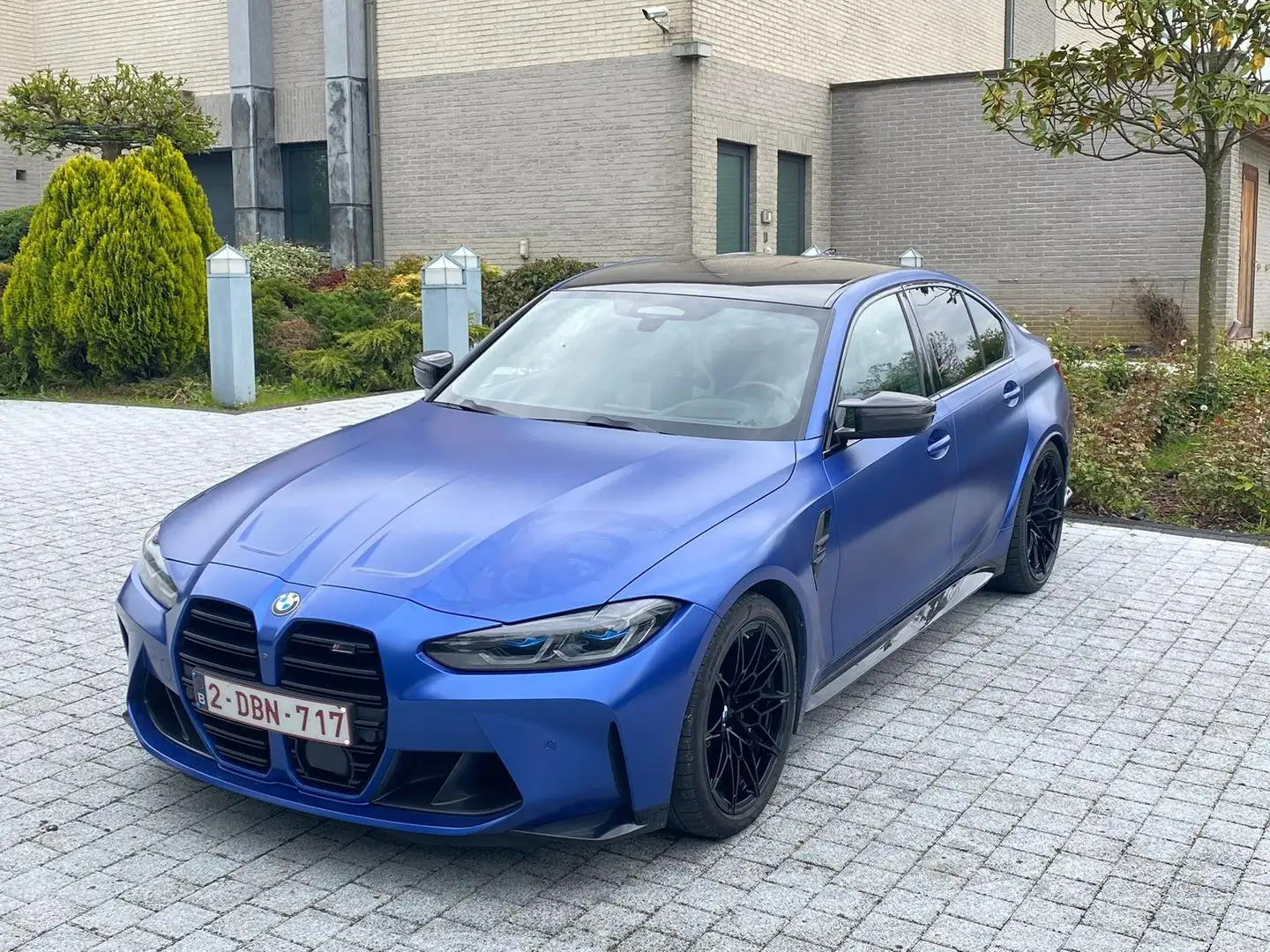 BMW M3 3.0 AS M3 xDrive Competition M OPF FULL OPTION Blauw - 2