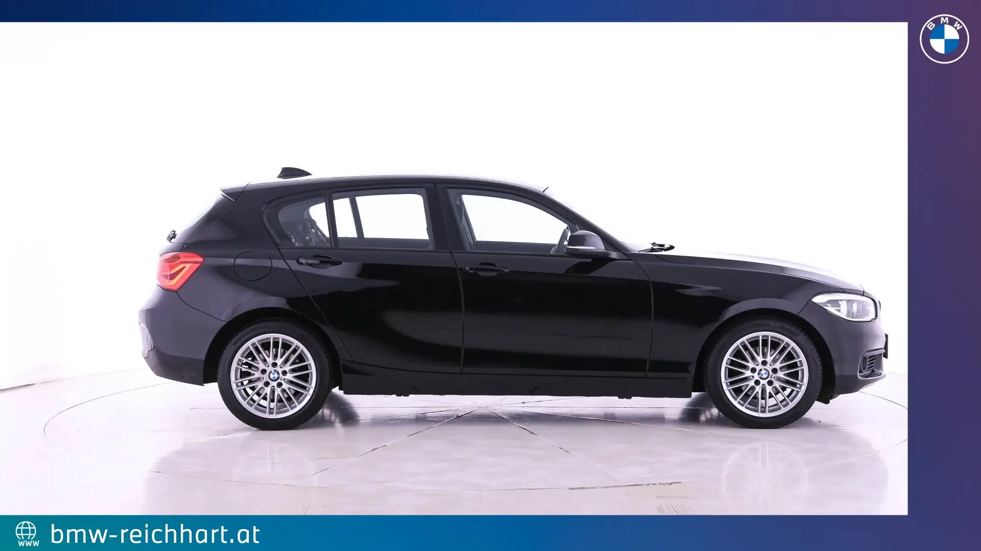 BMW 114 d Schwarz - 2