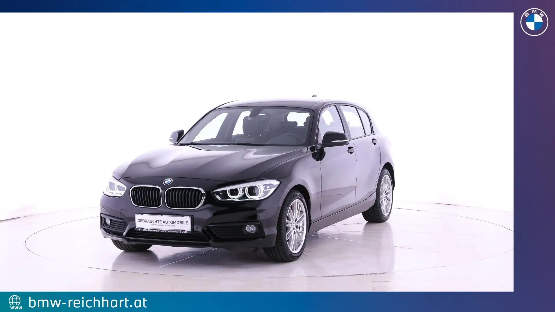BMW 114 d Schwarz - 1