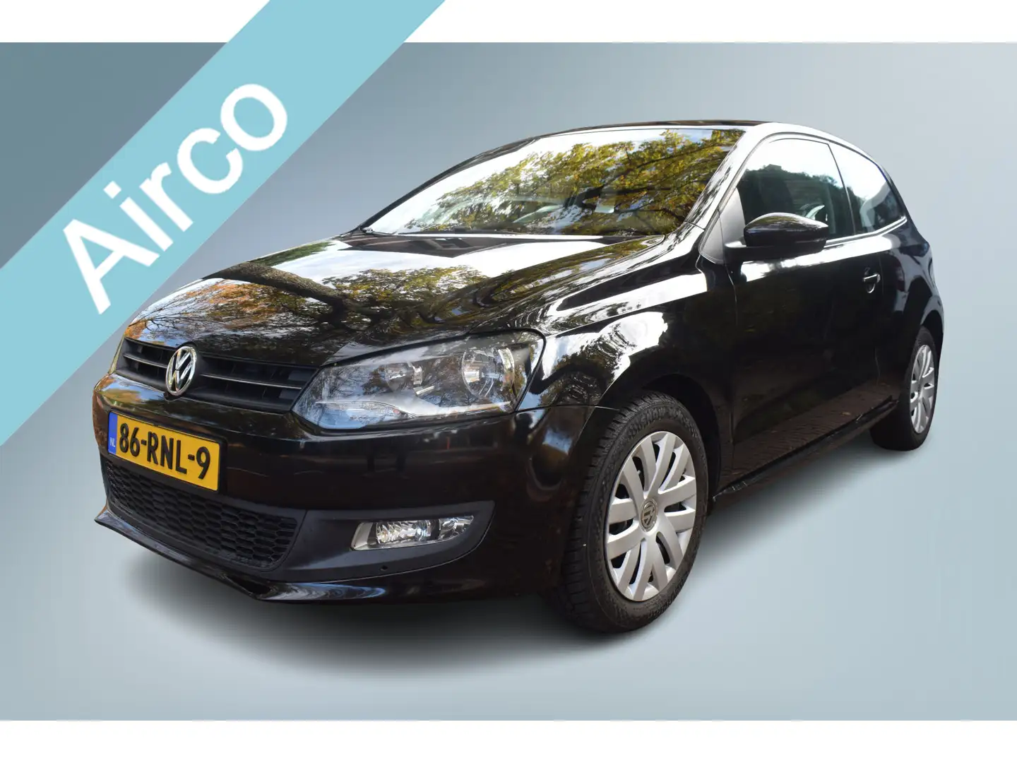 Volkswagen Polo 1.4-16V Comfortline Grootscherm , Navigatie , Crui Noir - 1