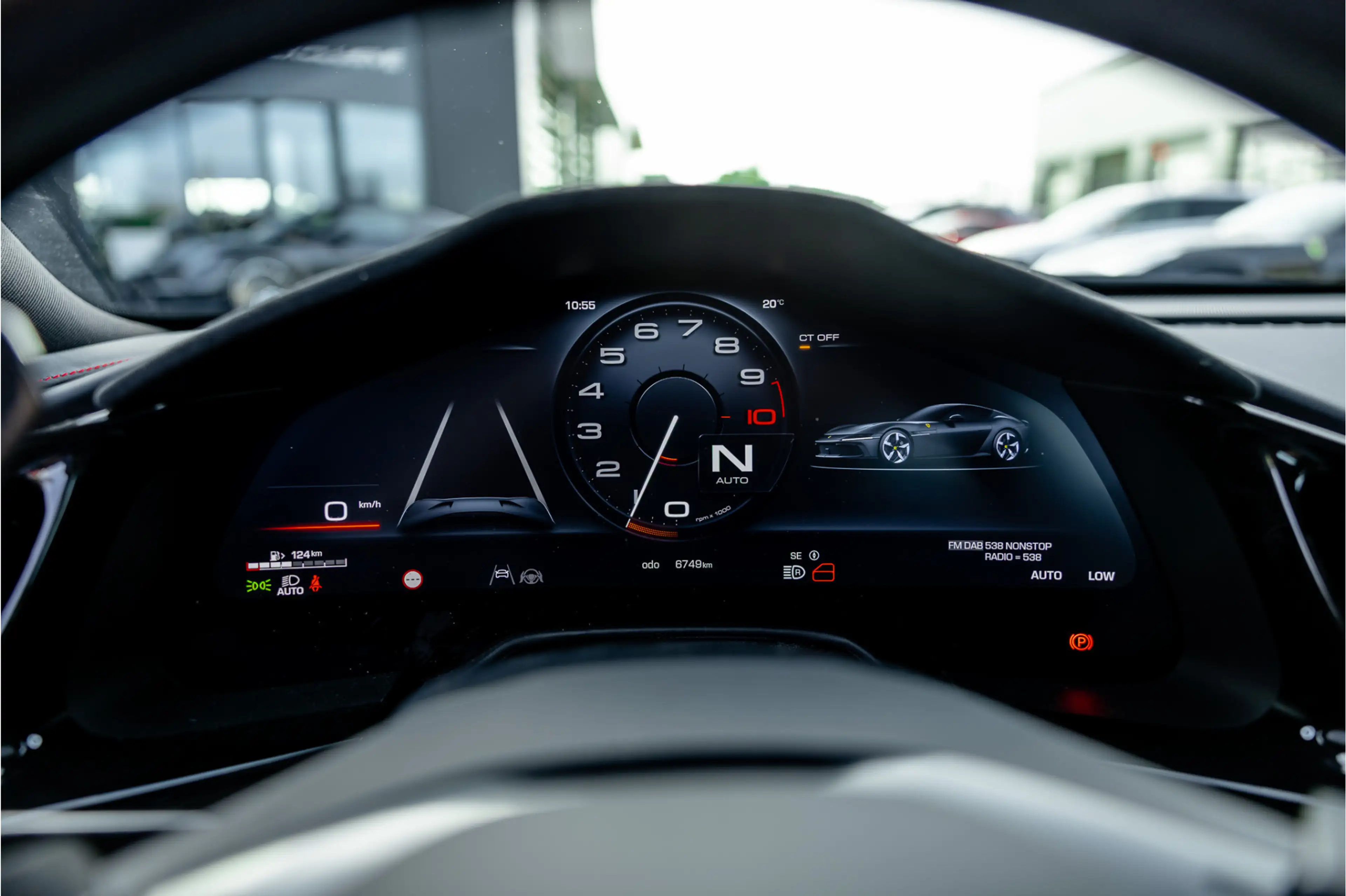 Ferrari 12 Cilindri 6.5 V12 - Rosso Imola | Lift | Carbon Interior | S — photo 12