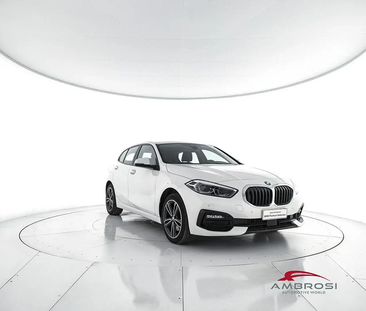 BMW 116 5-porte 116d 5p. Sport Bianco - 2
