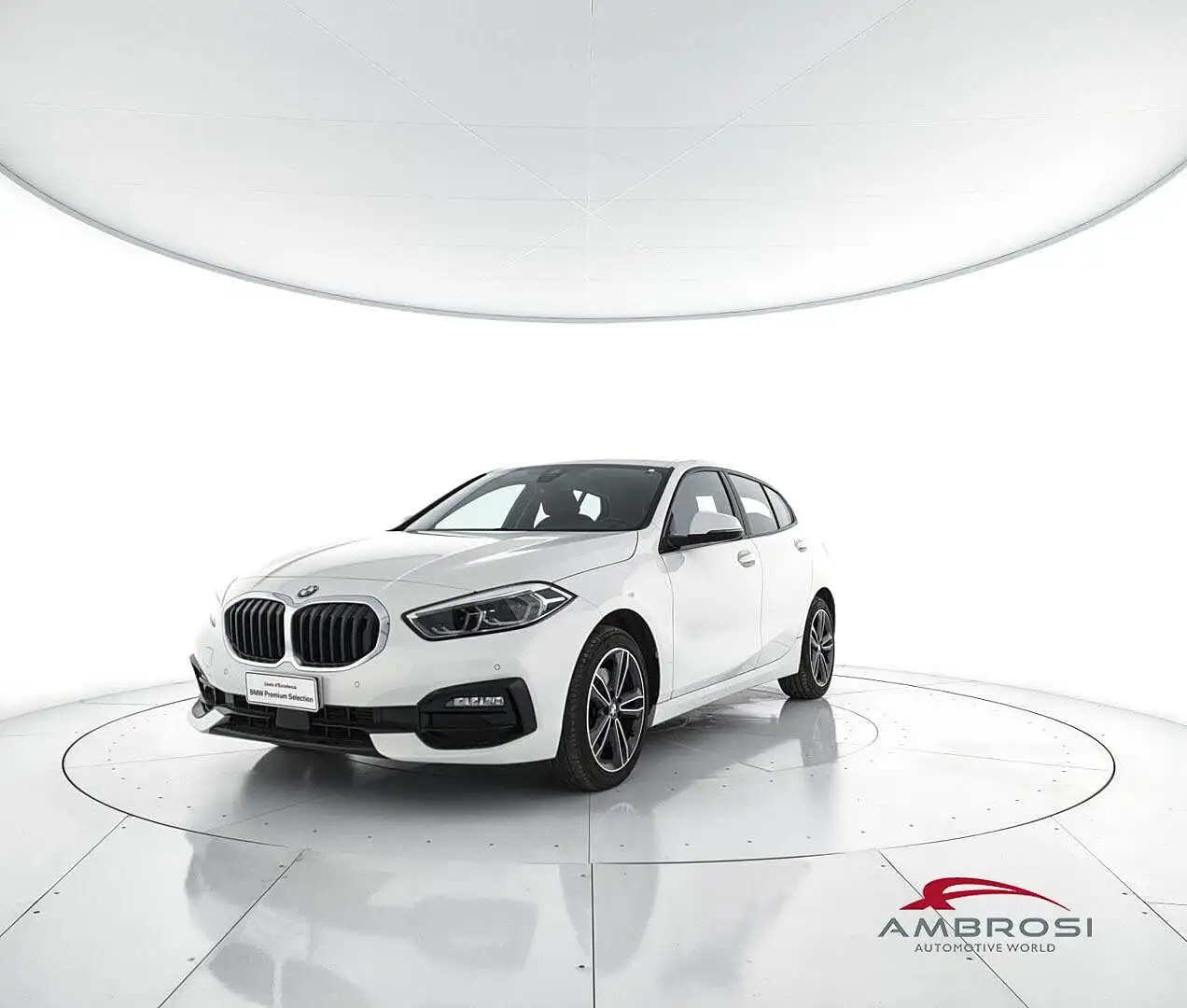 BMW 116 5-porte 116d 5p. Sport Bianco - 1