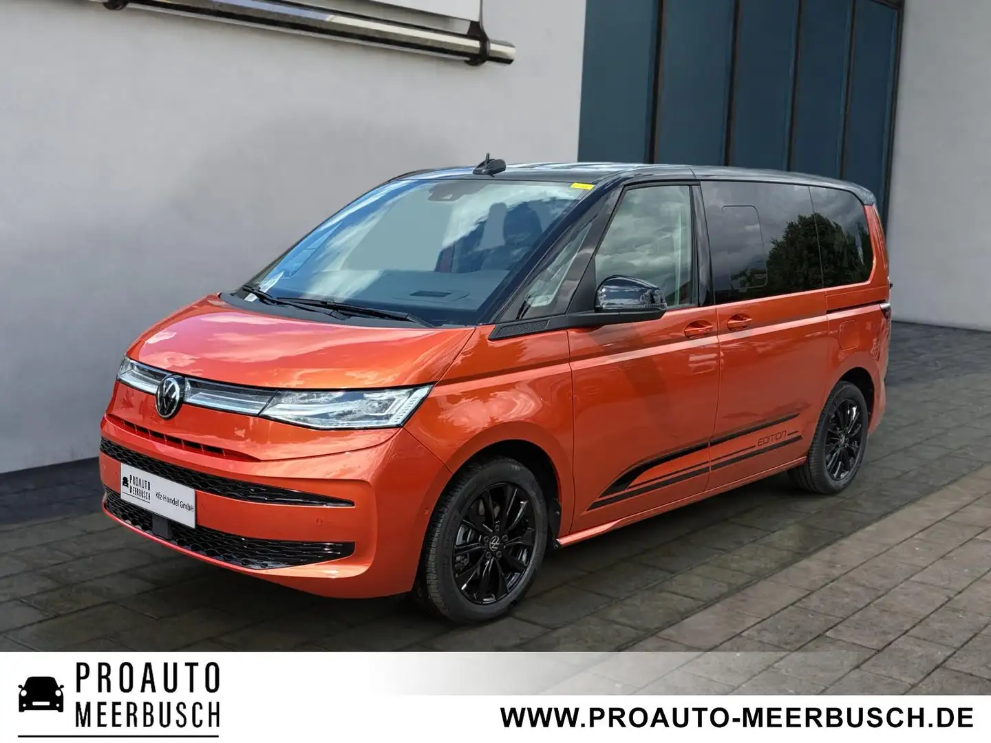Volkswagen T7 Multivan Edition AHK/HEADUP/STNDHZNG/ACC/APPLE Pomarańczowy - 1