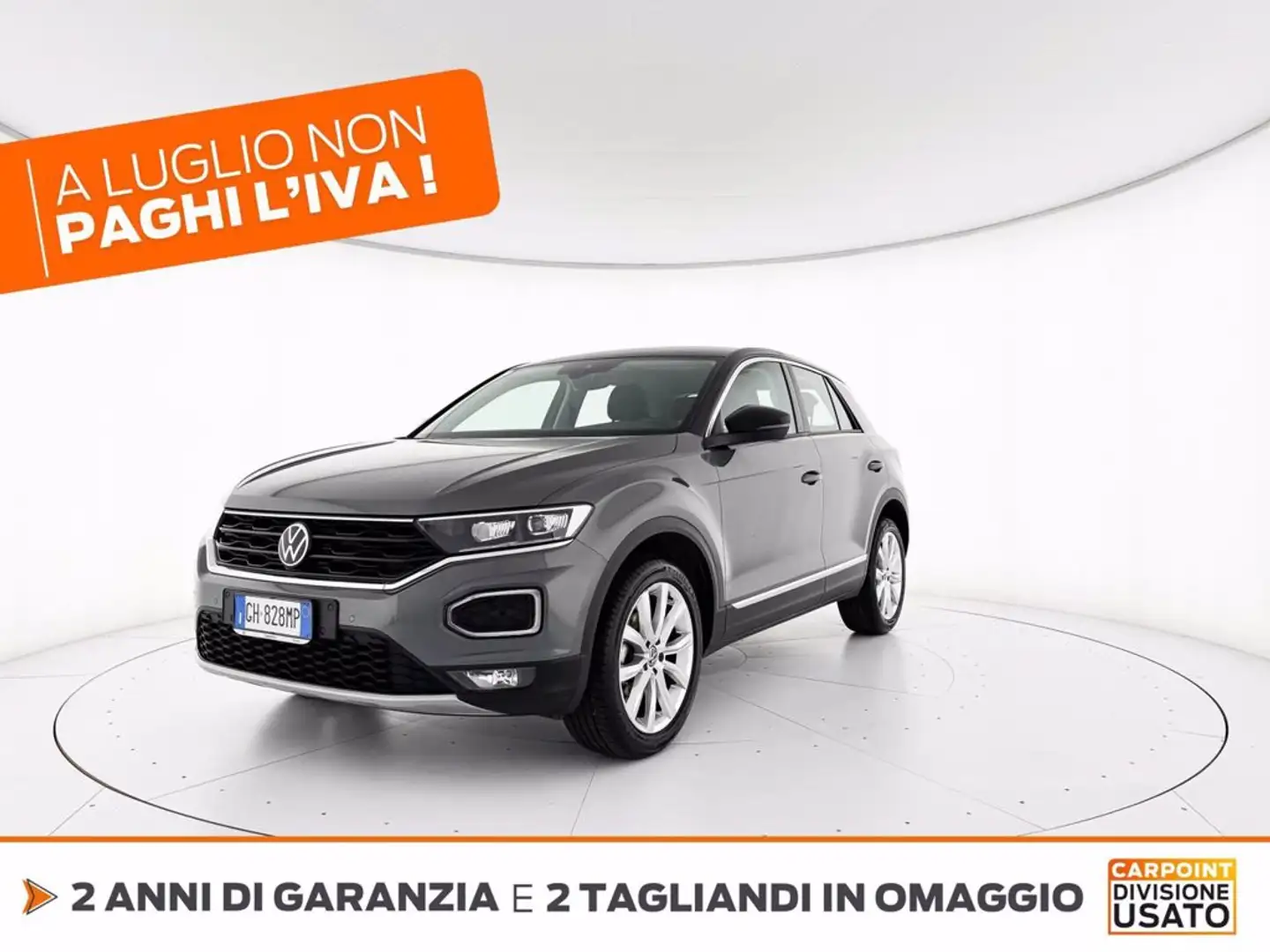 Volkswagen T-Roc 1.5 tsi advanced dsg Grigio - 1