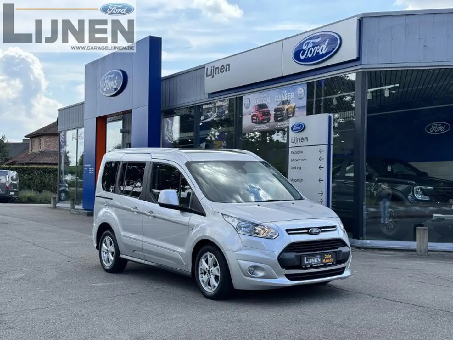 Ford Tourneo Connect Titanium - Manueel Argent - 1