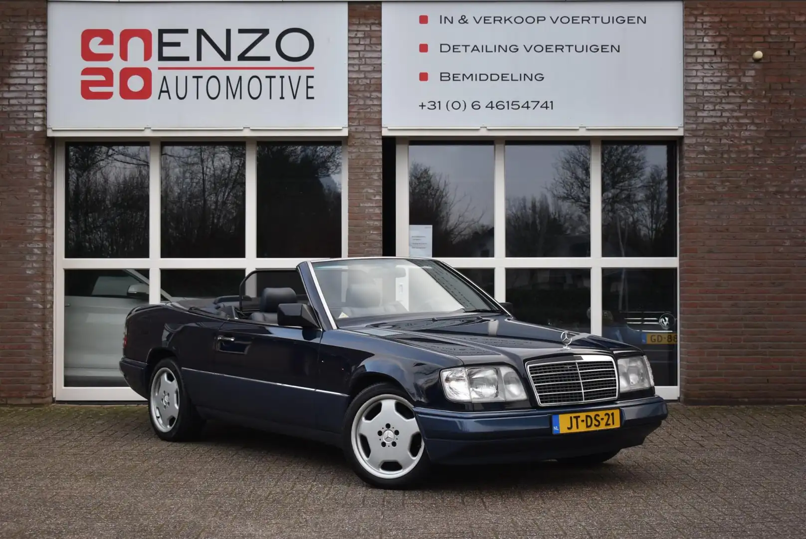 Mercedes-Benz E 320 Cabrio Two-tone Nieuwstaat Vol opties Blauw - 2
