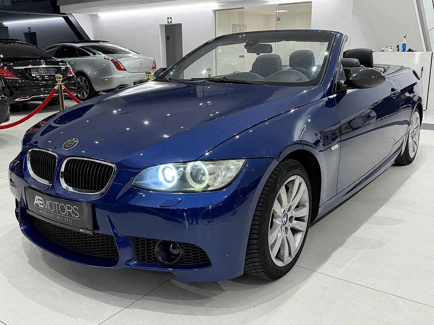 BMW 335 i Cabrio Aut.M-PAKET AB WERK *GARANTIE*KREDIT*TOP* Blau - 2