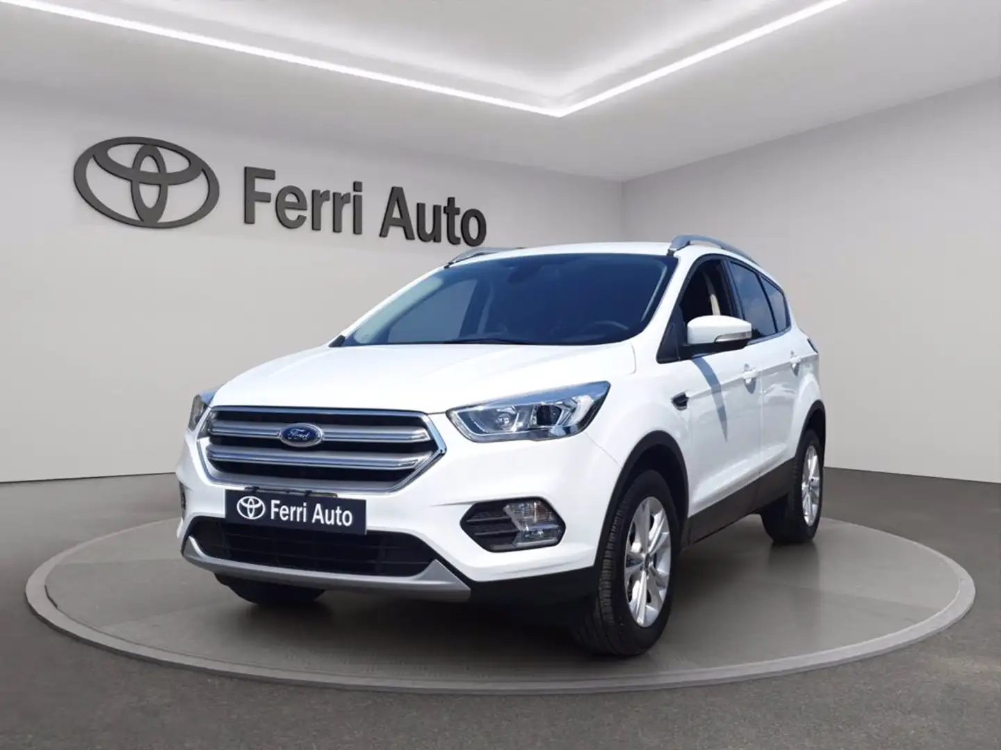 Ford Kuga 1.5 ecoboost titanium s&s 2wd 120cv my18 Blanc - 1
