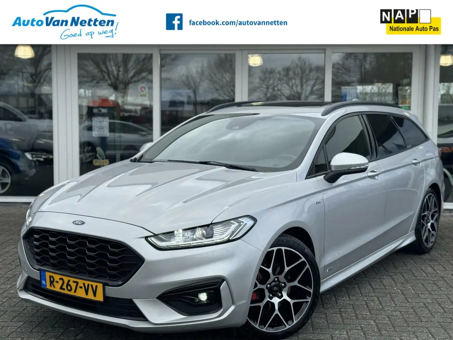 Ford Mondeo Wagon 2.0 TDCi 192pk Automaat, Vignale, AWD-ST-LIN Gris - 1