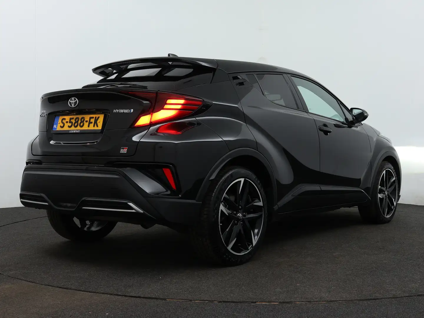 Toyota C-HR 2.0 Hybrid Business GR-Sport | Navigatie | Camera Zwart - 2