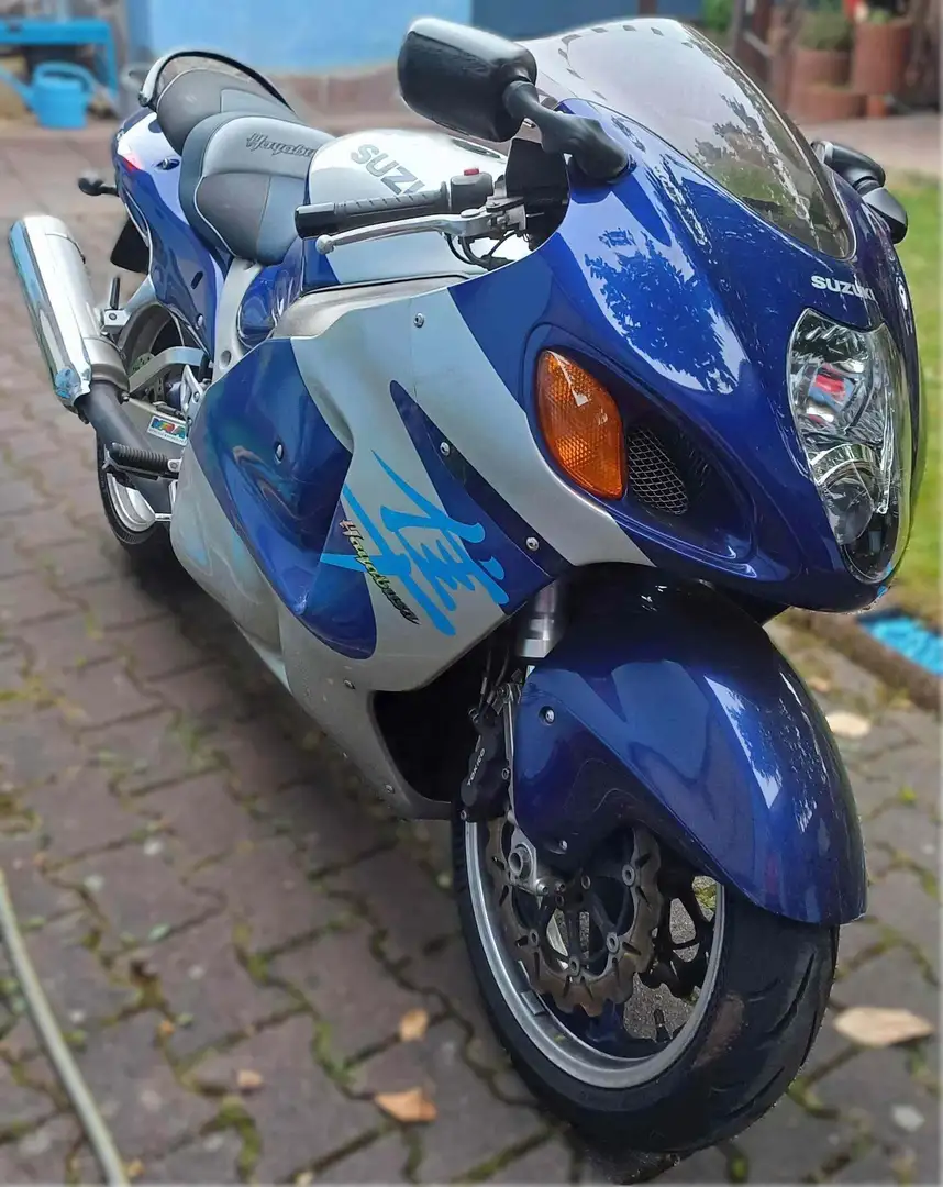 Suzuki Hayabusa GSX1300R Bleu - 1