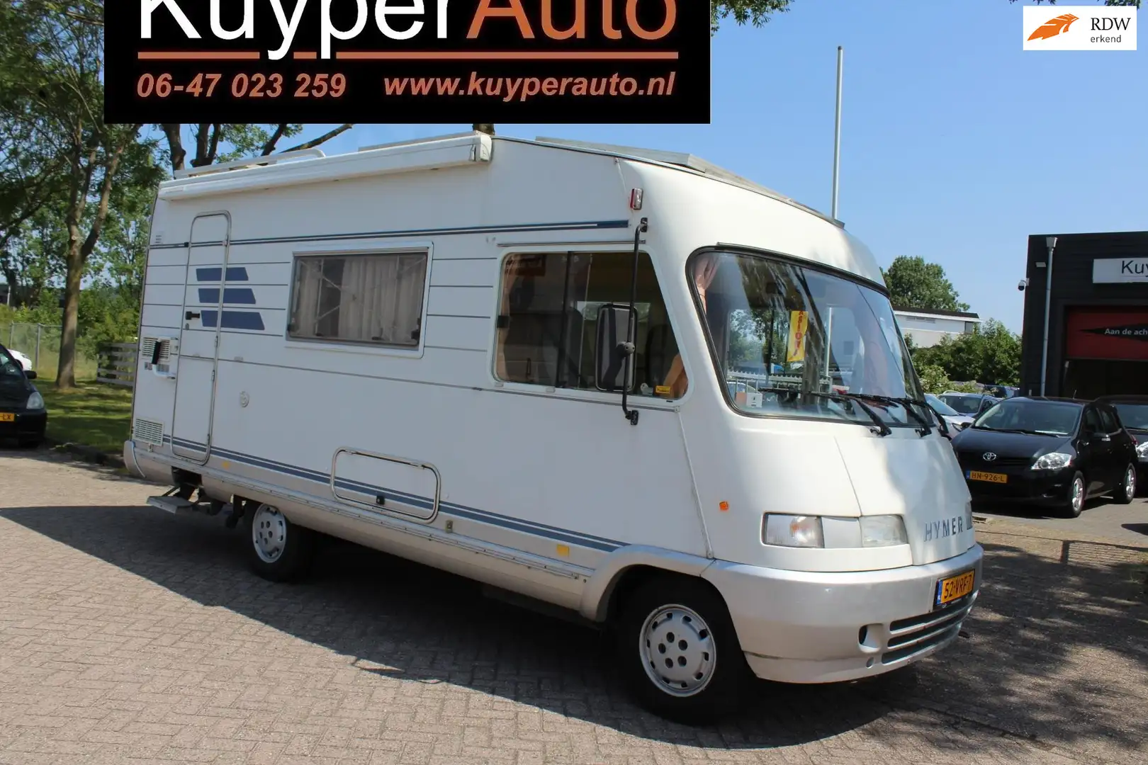 Fiat 230 / HYMER B584 Weiß - 1